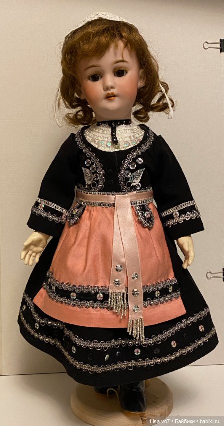 Бретань в серебре — Одежда и обувь для кукол своими руками: фото (фото 7)