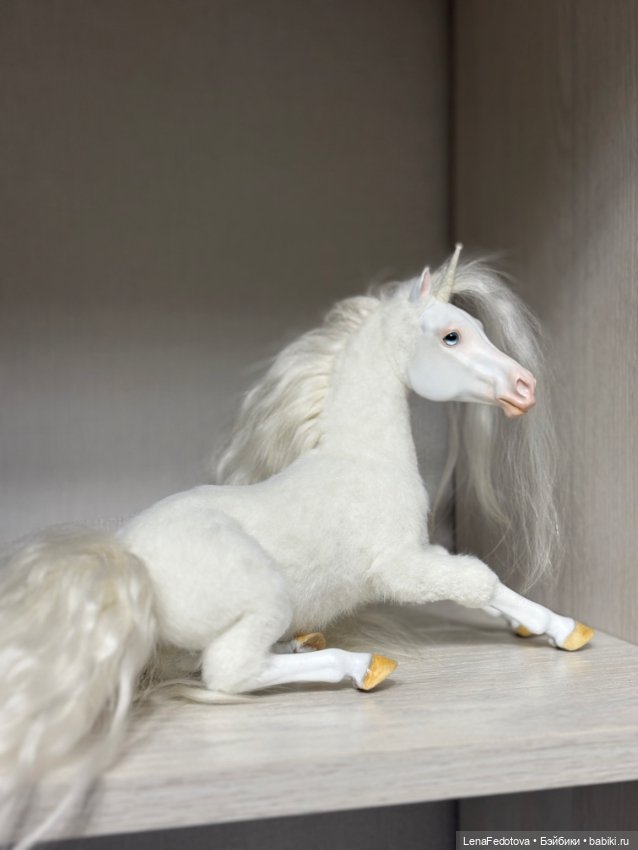 Мини лошадка Единорог — Домашние фото авторских игрушек: Тедди (фото 3)