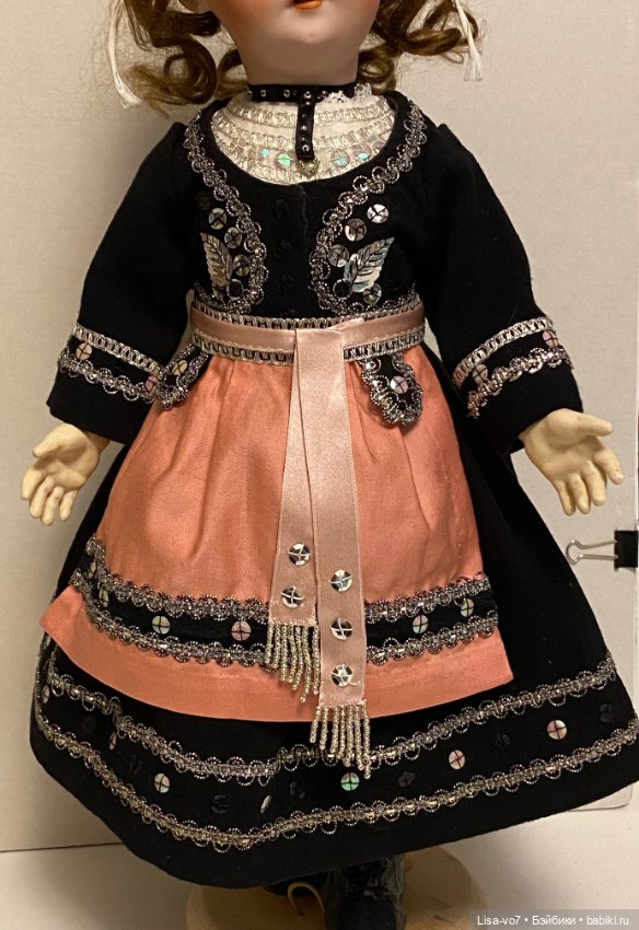 Бретань в серебре — Одежда и обувь для кукол своими руками: фото (фото 5)
