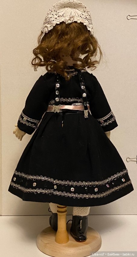Бретань в серебре — Одежда и обувь для кукол своими руками: фото (фото 3)