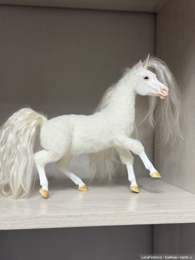 Мини лошадка Единорог — Домашние фото авторских игрушек: Тедди (фото 5)