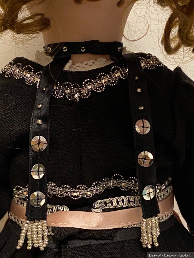 Бретань в серебре — Одежда и обувь для кукол своими руками: фото (фото 6)