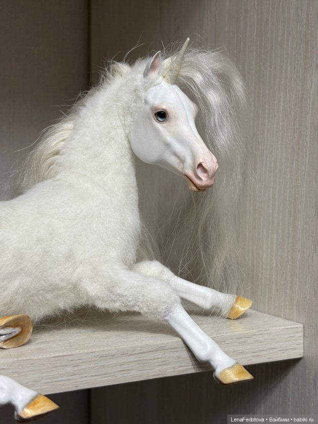 Мини лошадка Единорог — Домашние фото авторских игрушек: Тедди (фото 2)
