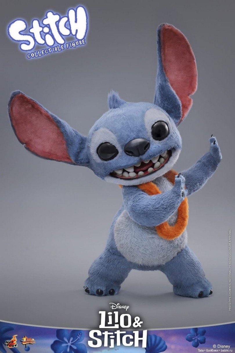 Hot Toys - фигурка Стича — Коллекционные фигурки Hot Toys (Хот Тойс) 1:6: фото (фото 5)