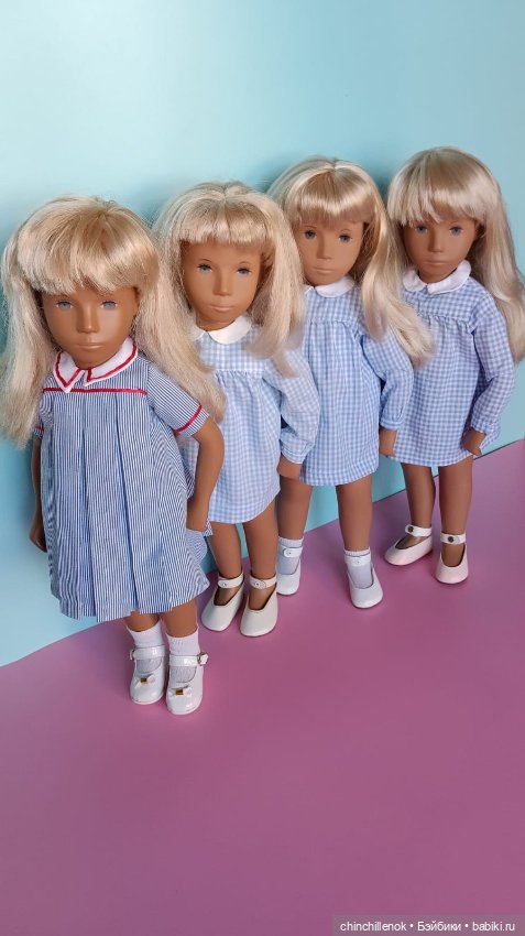 Мои девочки «в клеточку»… и не только) Gingham от Sasha doll Morgenthaler