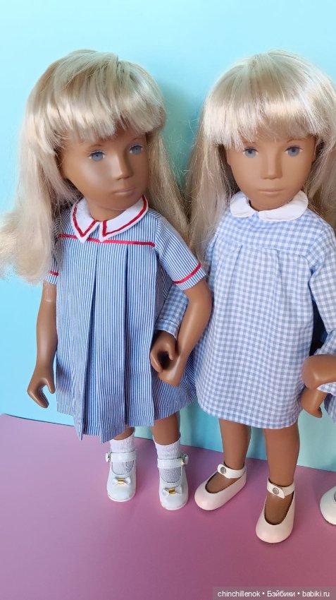 Мои девочки «в клеточку»… и не только) Gingham от Sasha doll Morgenthaler