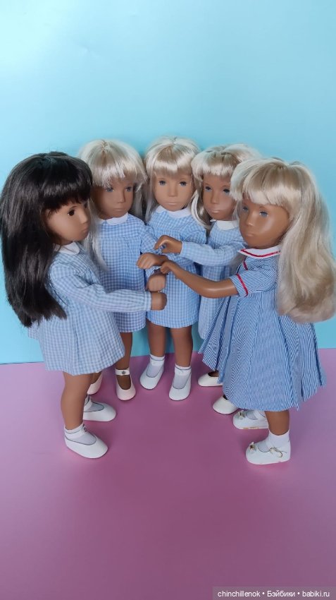 Мои девочки «в клеточку»… и не только) Gingham от Sasha doll Morgenthaler