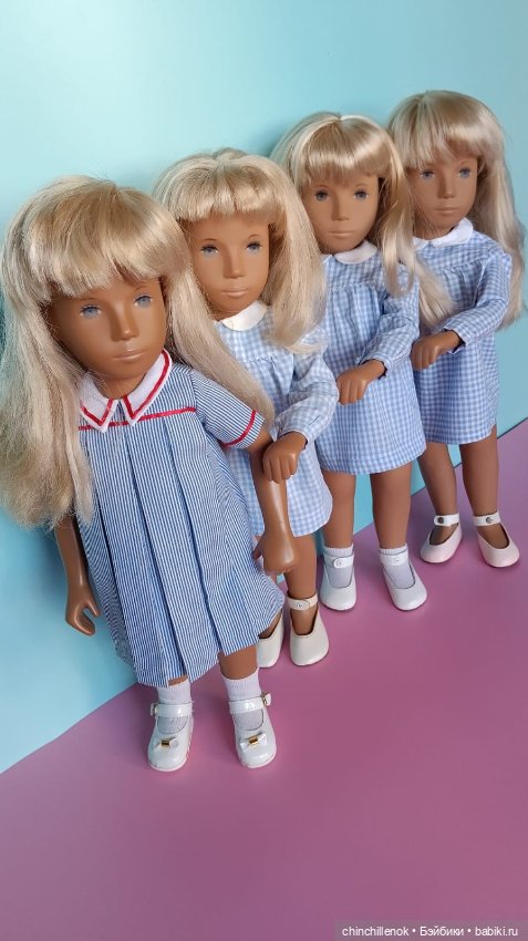 Мои девочки «в клеточку»… и не только) Gingham от Sasha doll Morgenthaler