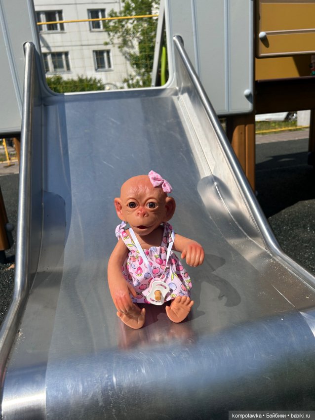 Как обезьянка Маня на площадке гуляла (фото 6)