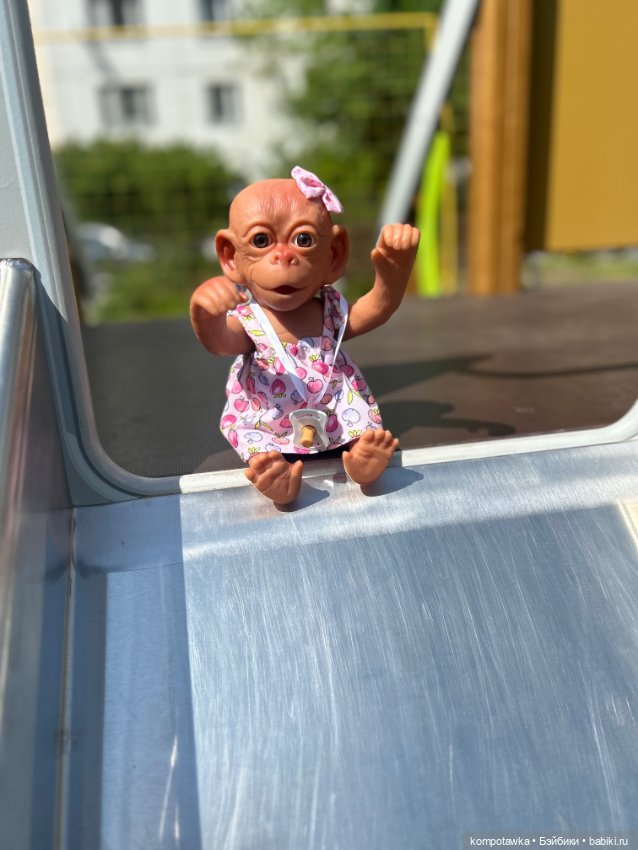 Как обезьянка Маня на площадке гуляла (фото 5)