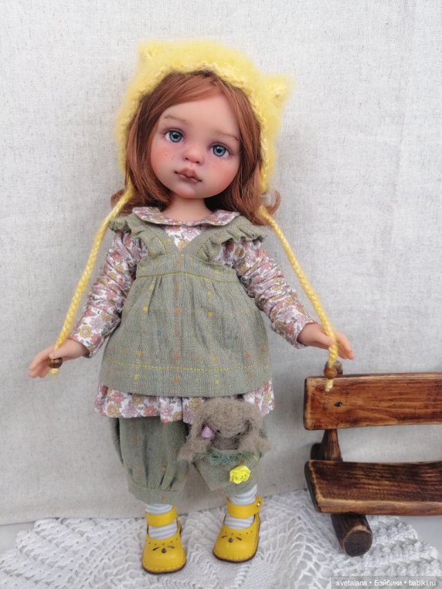 Солнышко. ООАК куколки Паола Рейна
