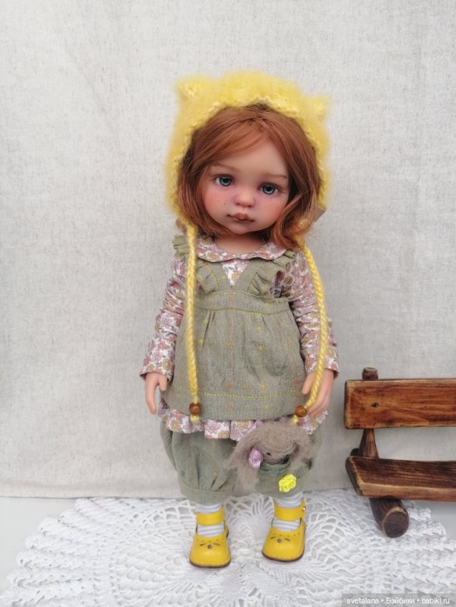 Солнышко. ООАК куколки Паола Рейна
