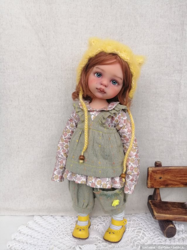 Солнышко. ООАК куколки Паола Рейна
