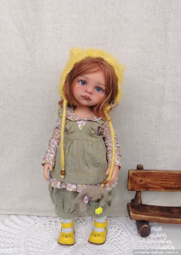 Солнышко. ООАК куколки Паола Рейна