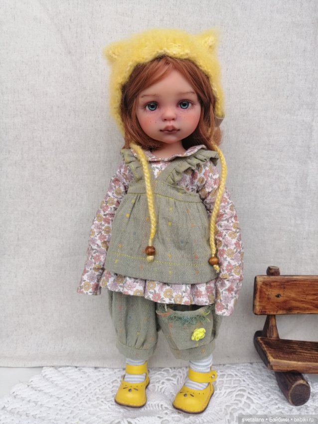 Солнышко. ООАК куколки Паола Рейна