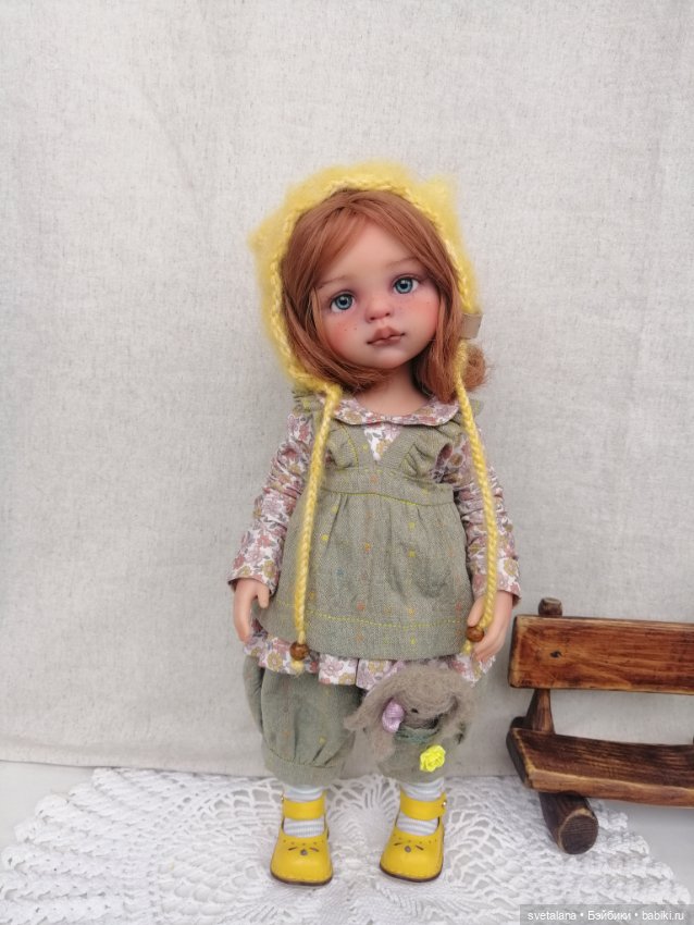 Солнышко. ООАК куколки Паола Рейна