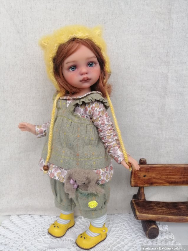 Солнышко. ООАК куколки Паола Рейна