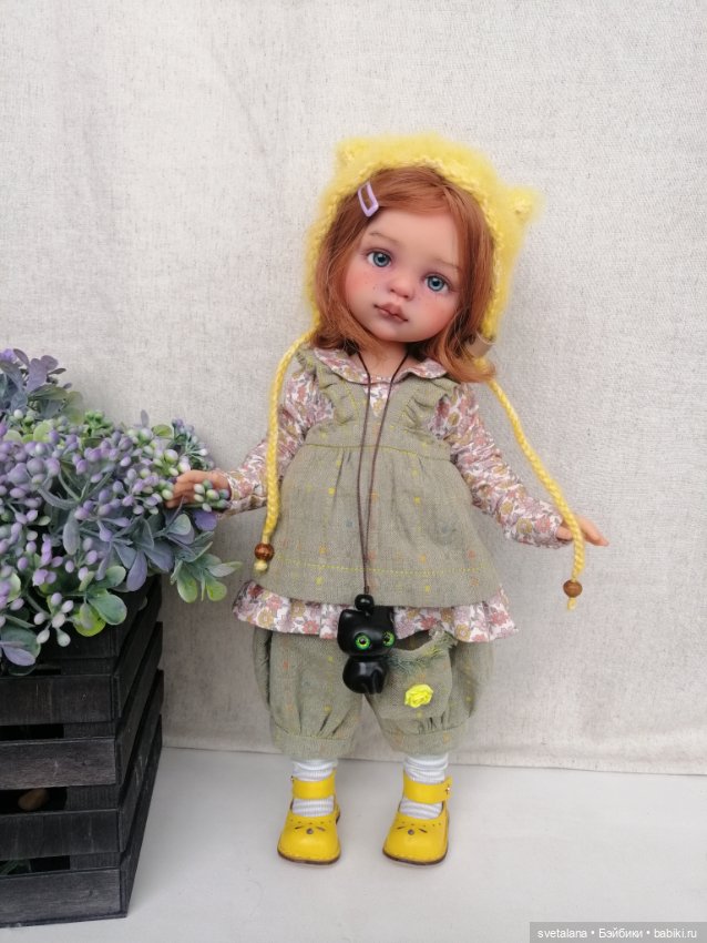 Солнышко. ООАК куколки Паола Рейна