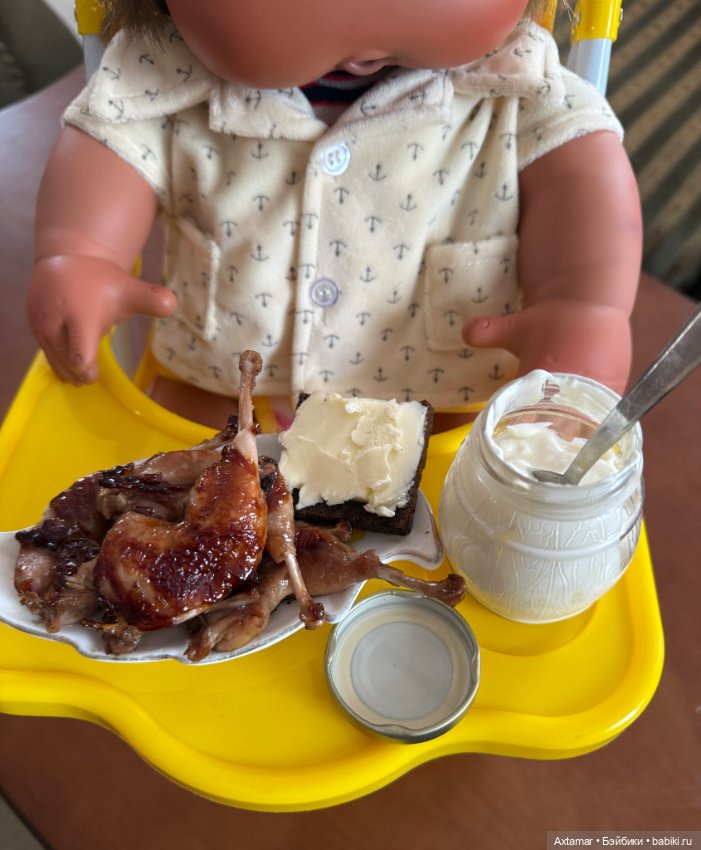 Барбарик проголодался 🧸😻 — Винтажные куклы Японии: Sekiguchi (фото 8)