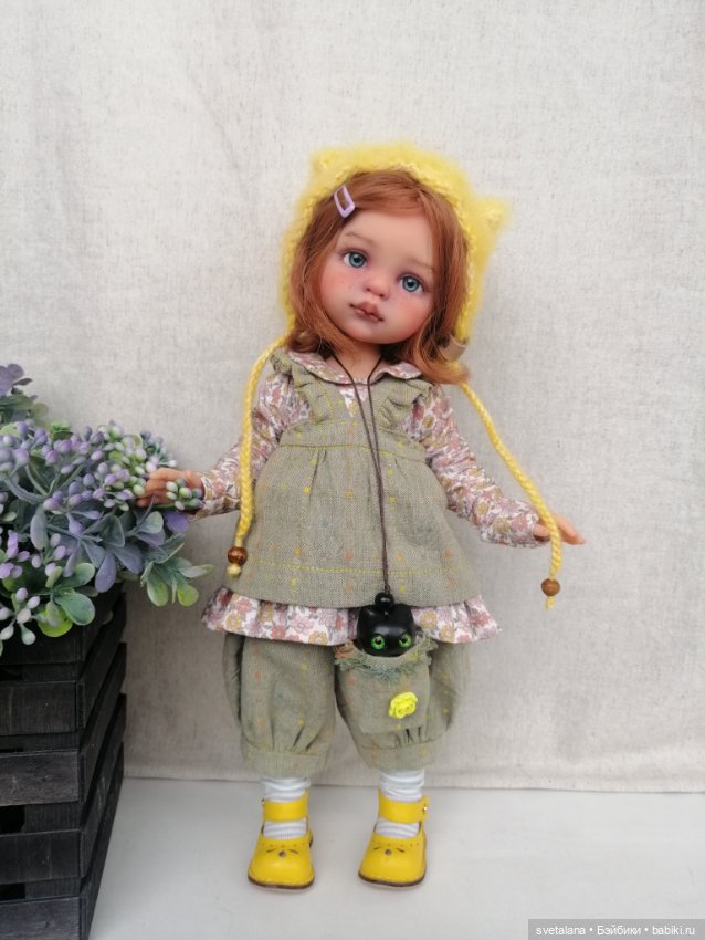 Солнышко. ООАК куколки Паола Рейна