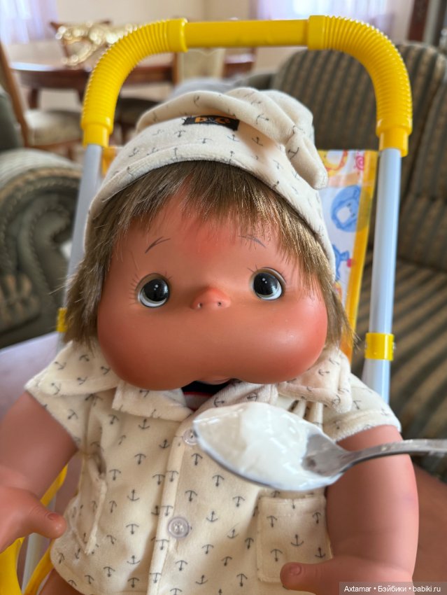 Барбарик проголодался 🧸😻 — Винтажные куклы Японии: Sekiguchi (фото 7)