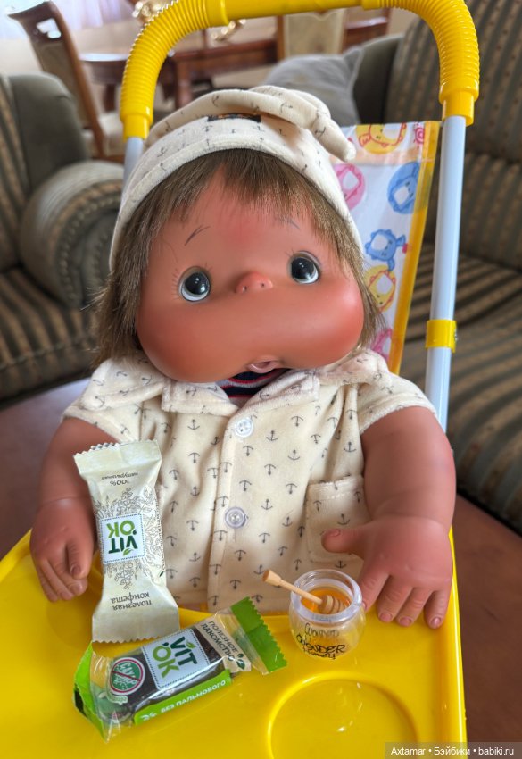 Барбарик проголодался 🧸😻 — Винтажные куклы Японии: Sekiguchi (фото 10)
