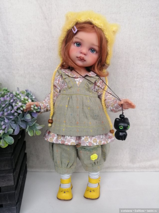 Солнышко. ООАК куколки Паола Рейна