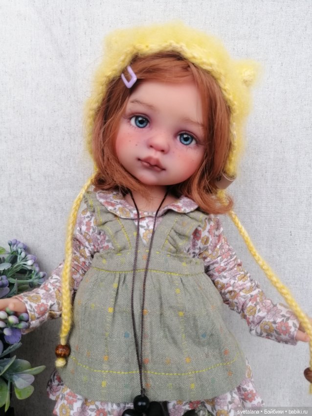 Солнышко. ООАК куколки Паола Рейна