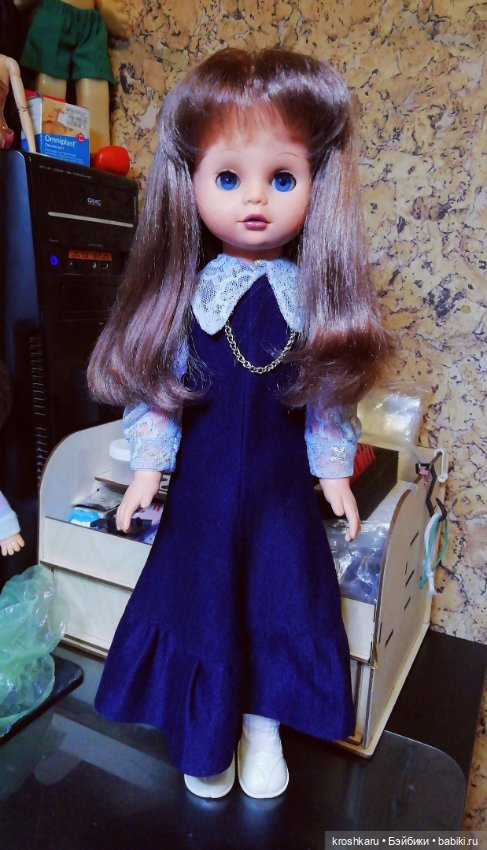 Закрываю свои детские кукольные "гештальты". ГДРка Сонни, ремонт тела, одежда и обувь