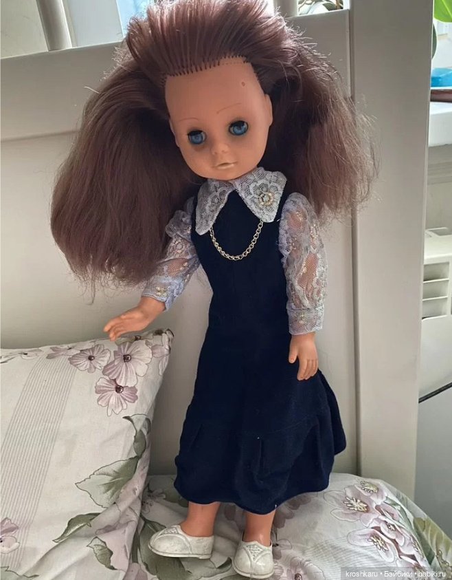 Закрываю свои детские кукольные "гештальты". ГДРка Сонни, ремонт тела, одежда и обувь