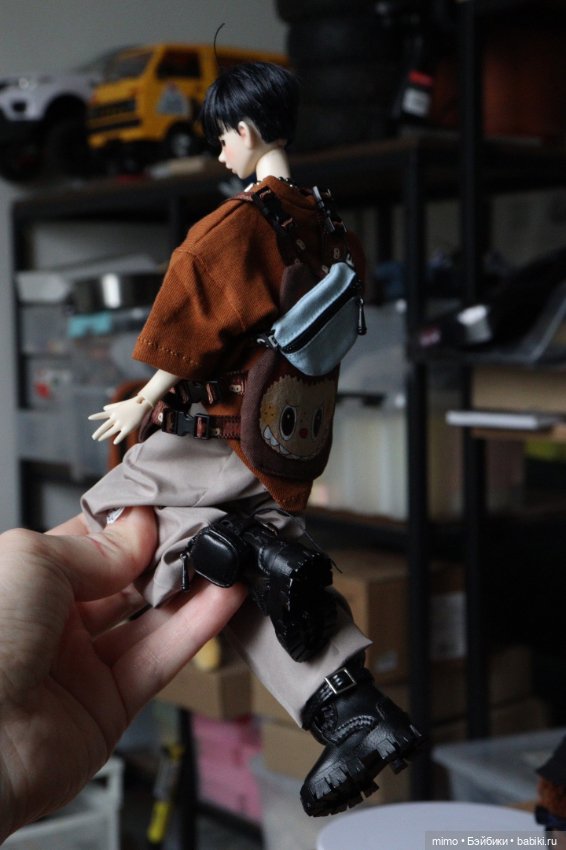 Сирен labubu — Авторские шарнирные куклы своими руками: лепка (фото 6)