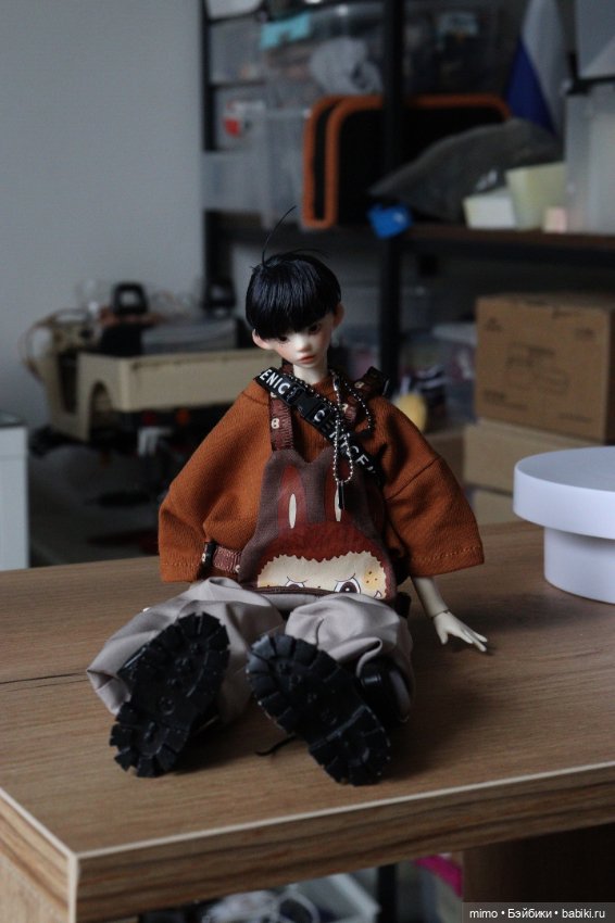 Сирен labubu — Авторские шарнирные куклы своими руками: лепка (фото 3)