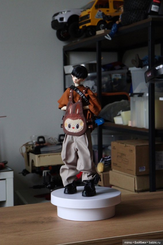 Сирен labubu — Авторские шарнирные куклы своими руками: лепка (фото 7)