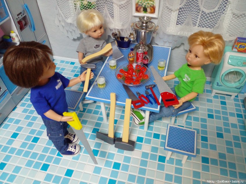 Мужской выходной день — Куклы Paola Reina (Паола Рейна): новинки