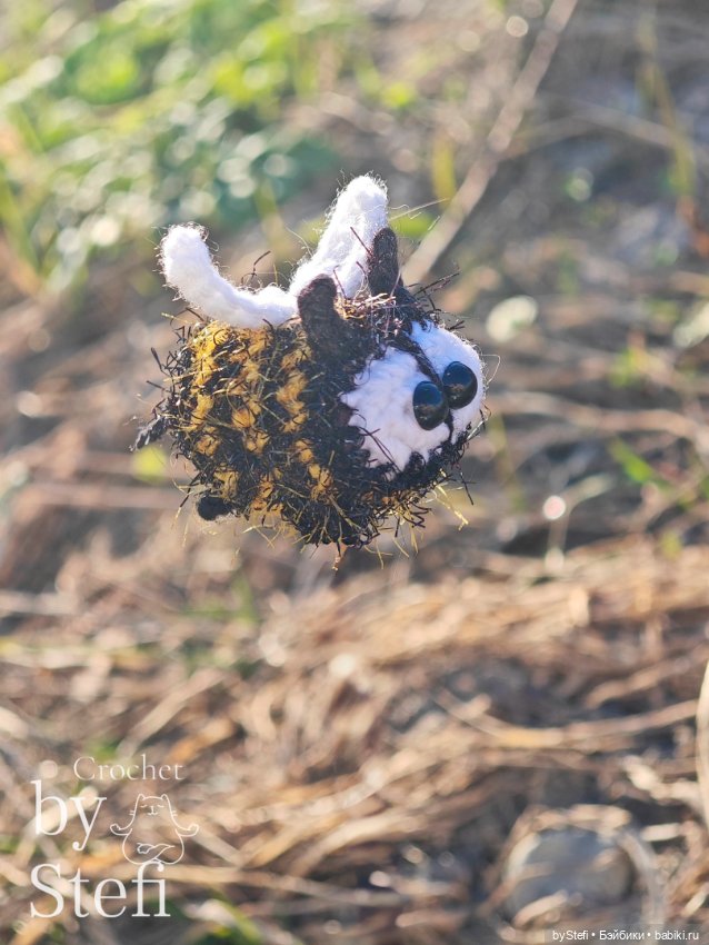 Давно не вязала Жужжика — Вязаные игрушки и амигуруми: крючком (фото 8)