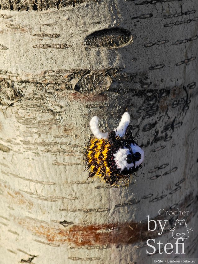 Давно не вязала Жужжика — Вязаные игрушки и амигуруми: крючком (фото 4)