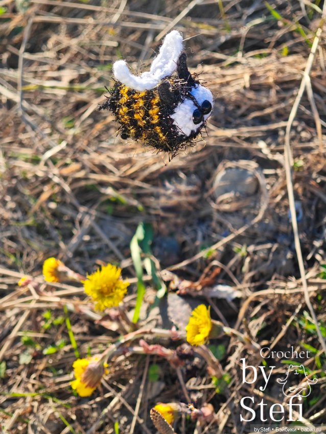 Давно не вязала Жужжика — Вязаные игрушки и амигуруми: крючком (фото 10)