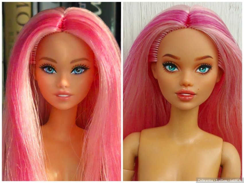 ООАК русалочки Одиль — ООАК и кастом Барби (Barbie): репейнт