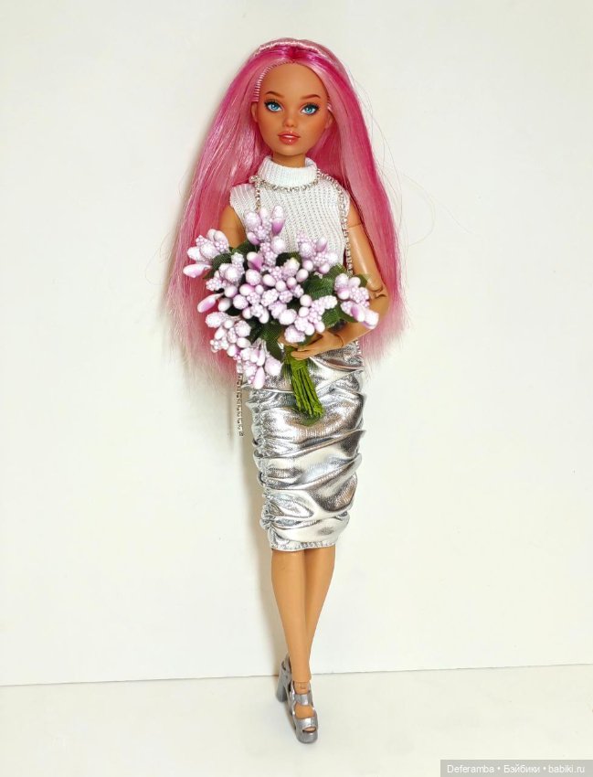 ООАК русалочки Одиль — ООАК и кастом Барби (Barbie): репейнт (фото 7)