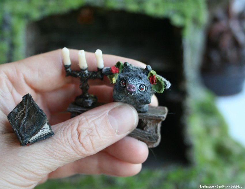 Миниатюрные чертовки — Кукольная миниатюра своими руками: еда