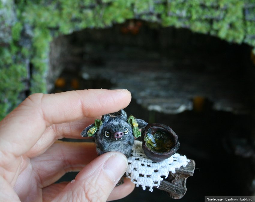 Миниатюрные чертовки — Кукольная миниатюра своими руками: еда