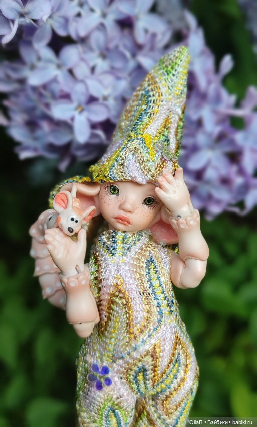 "Сиреневый туман над нами проплывает..."🌸🐛Моя Гусеница в Миssони (фото 8)