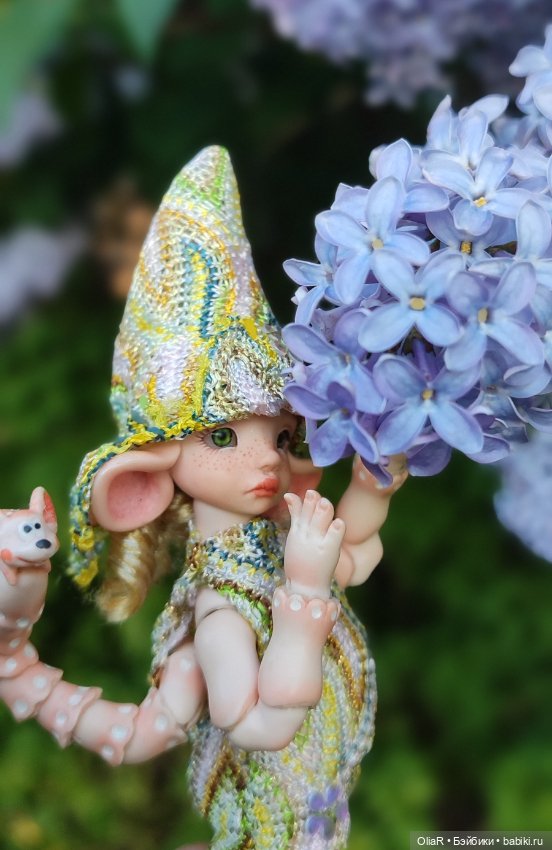 "Сиреневый туман над нами проплывает..."🌸🐛Моя Гусеница в Миssони (фото 7)