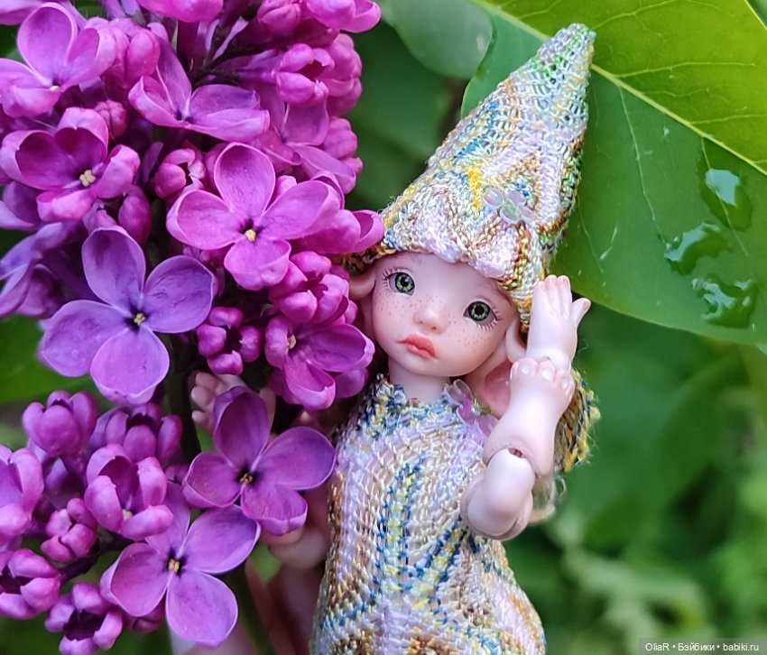 "Сиреневый туман над нами проплывает..."🌸🐛Моя Гусеница в Миssони