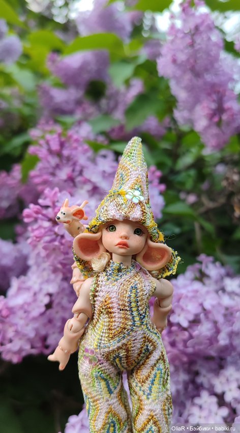 "Сиреневый туман над нами проплывает..."🌸🐛Моя Гусеница в Миssони