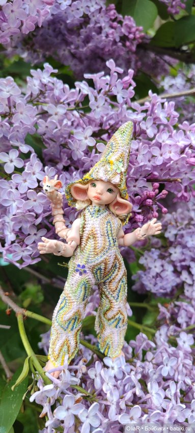 "Сиреневый туман над нами проплывает..."🌸🐛Моя Гусеница в Миssони