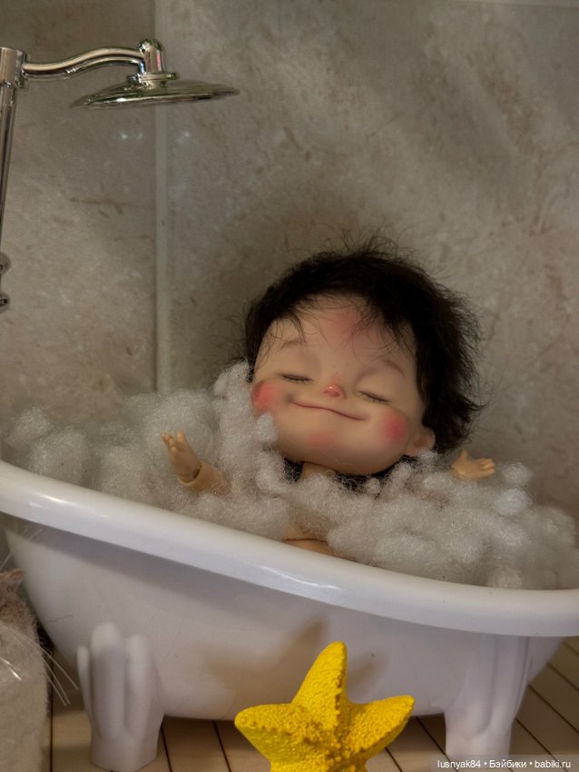 Душ 🚿💦🛀 ванная — Куклы и тела Obitsu 11 (Ob11): гибриды (фото 7)