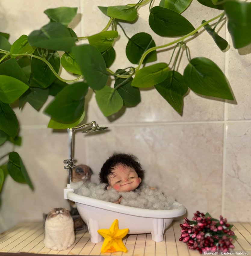 Душ 🚿💦🛀 ванная — Куклы и тела Obitsu 11 (Ob11): гибриды