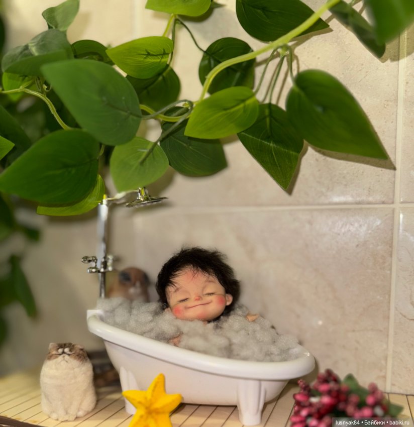 Душ 🚿💦🛀 ванная — Куклы и тела Obitsu 11 (Ob11): гибриды (фото 3)