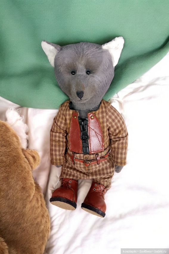 Волк Анатолий или Тедди в коже🐺 (фото 5)